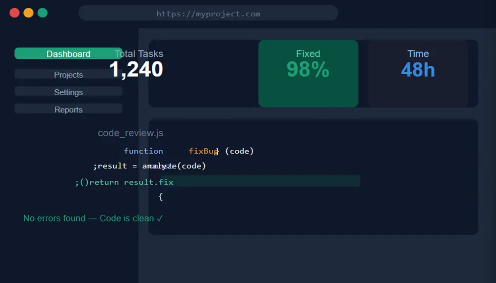 مراجعة الكود الخاص بك وتصحيح الأخطاء مع شرح واضح لكل خطوة