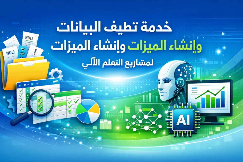 تنظيف البيانات وإنشاء الميزات (Feature Engineering) لمشاريع التعلم الآلي