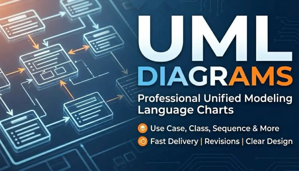 تصميم UML Diagrams احترافيه ( Use Case, Class, Sequence)