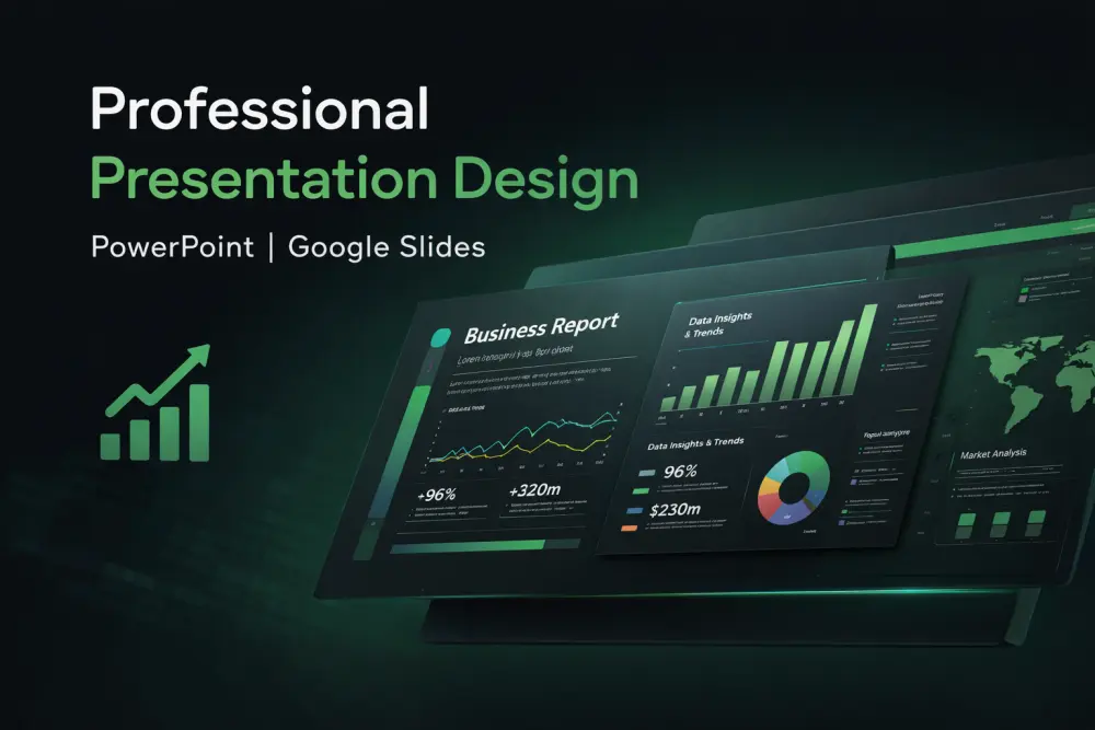 تصميم عروض تقديمية (Presentations - PowerPoint) بشكل احترافي