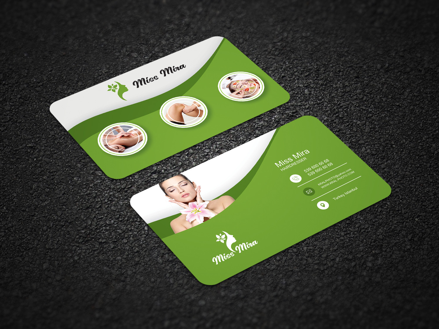 تصميم بطاقة أعمال ( Business Card )