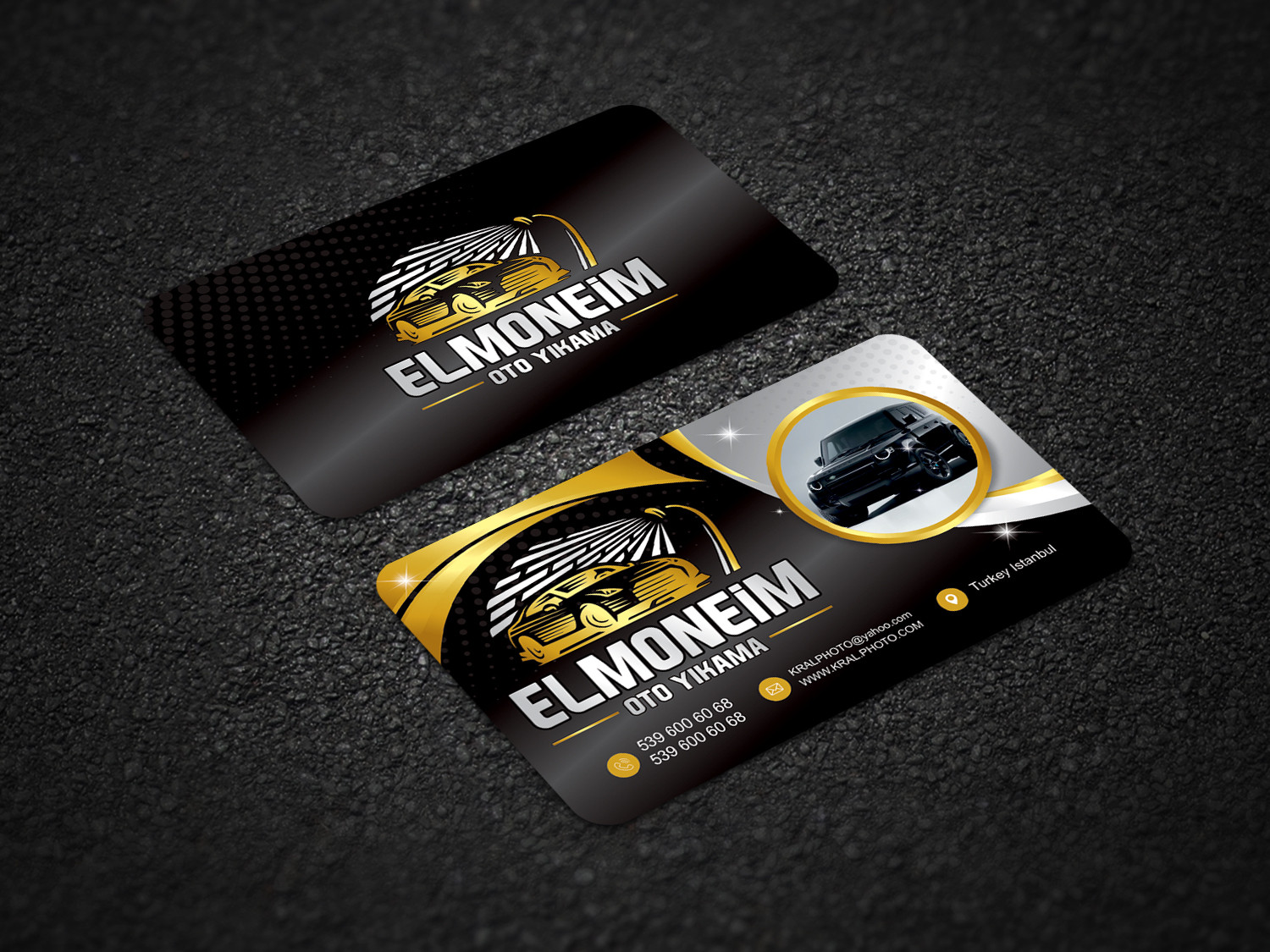 تصميم بطاقة أعمال ( Business Card )