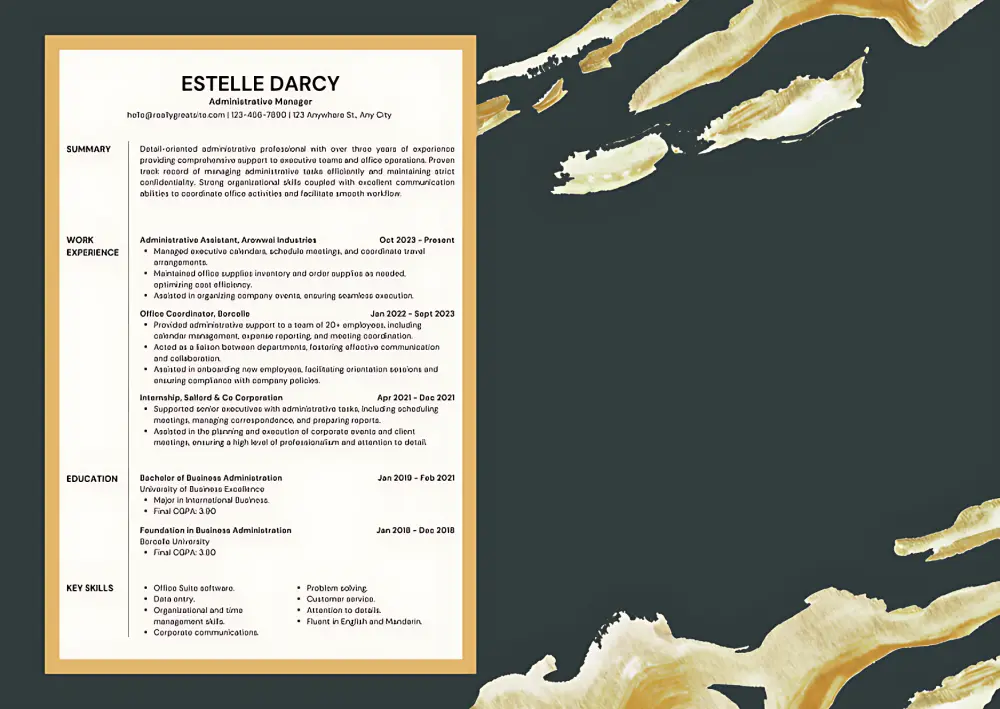 تصميم سيرة ذاتية احترافية متوافقة مع نظام ATS