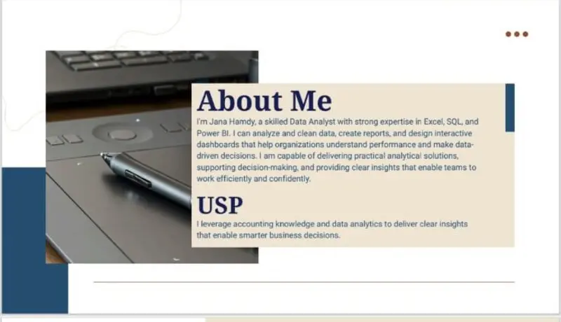 تصميم Portfolio احترافي وجذاب لعرض أعمالك ومهاراتك بطريقة مميزة