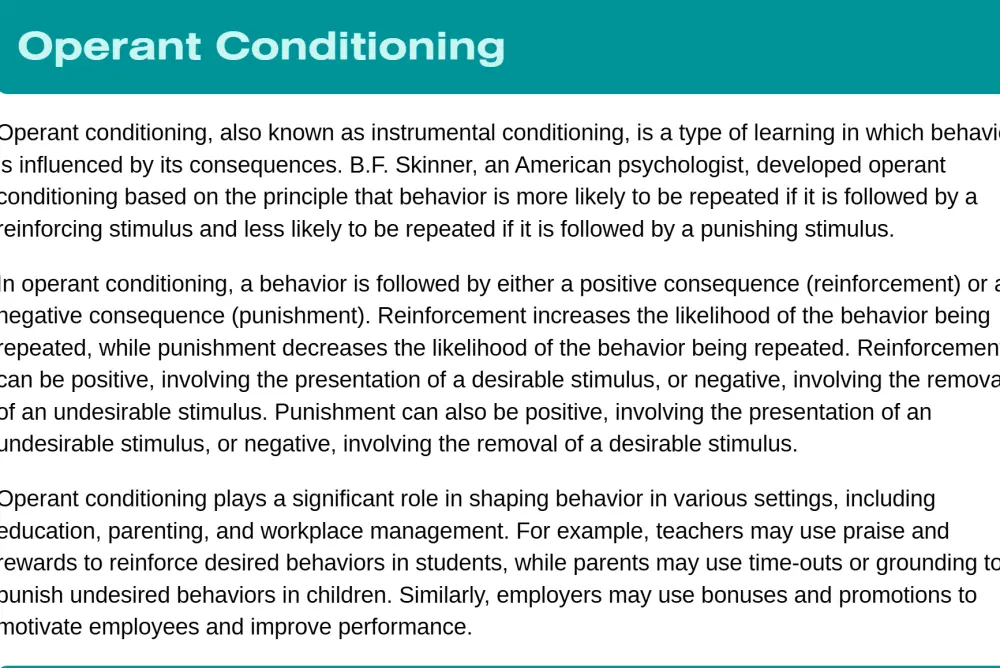research by using canva about  the psychology of behavior  12 pages