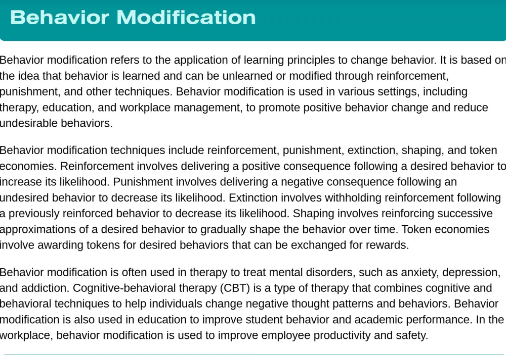 research by using canva about  the psychology of behavior  12 pages