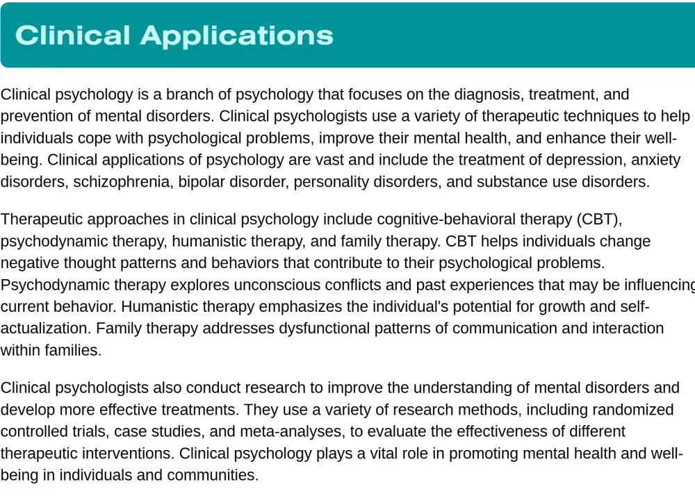 research by using canva about  the psychology of behavior  12 pages