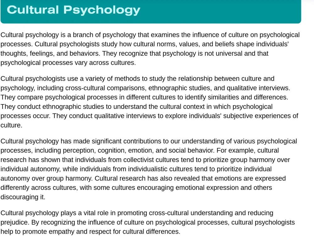 research by using canva about  the psychology of behavior  12 pages