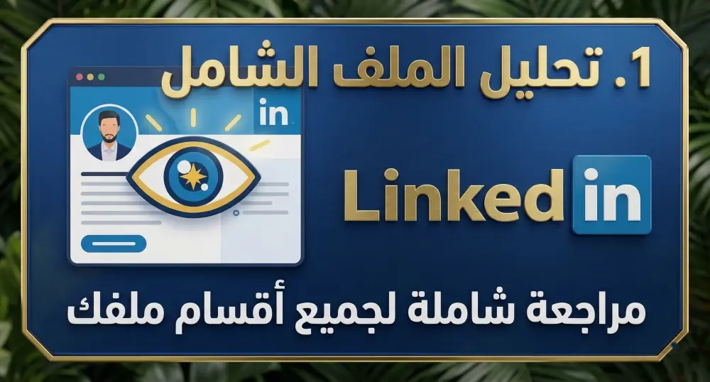 بناء وتطوير بروفايل LinkedIn احترافي يجذب مسؤولي التوظيف