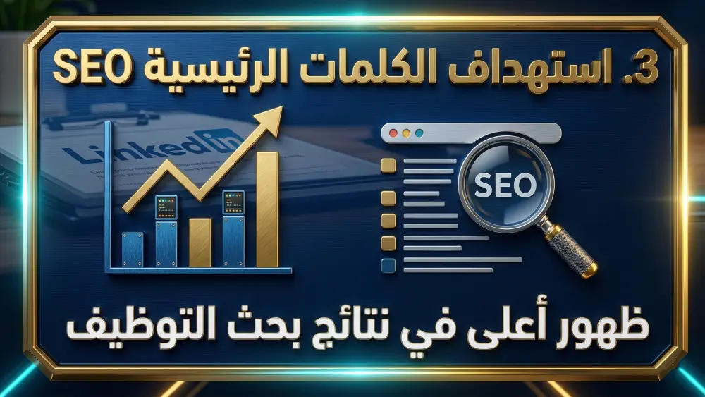 بناء وتطوير بروفايل LinkedIn احترافي يجذب مسؤولي التوظيف