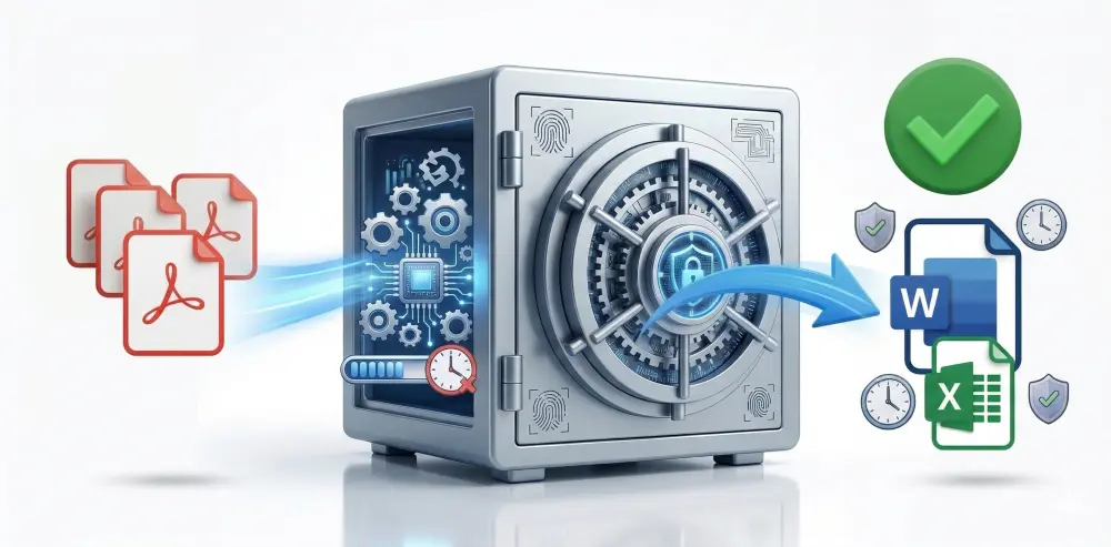 تحويل PDF إلى Word أو Excel مع الحفاظ على التنسيق