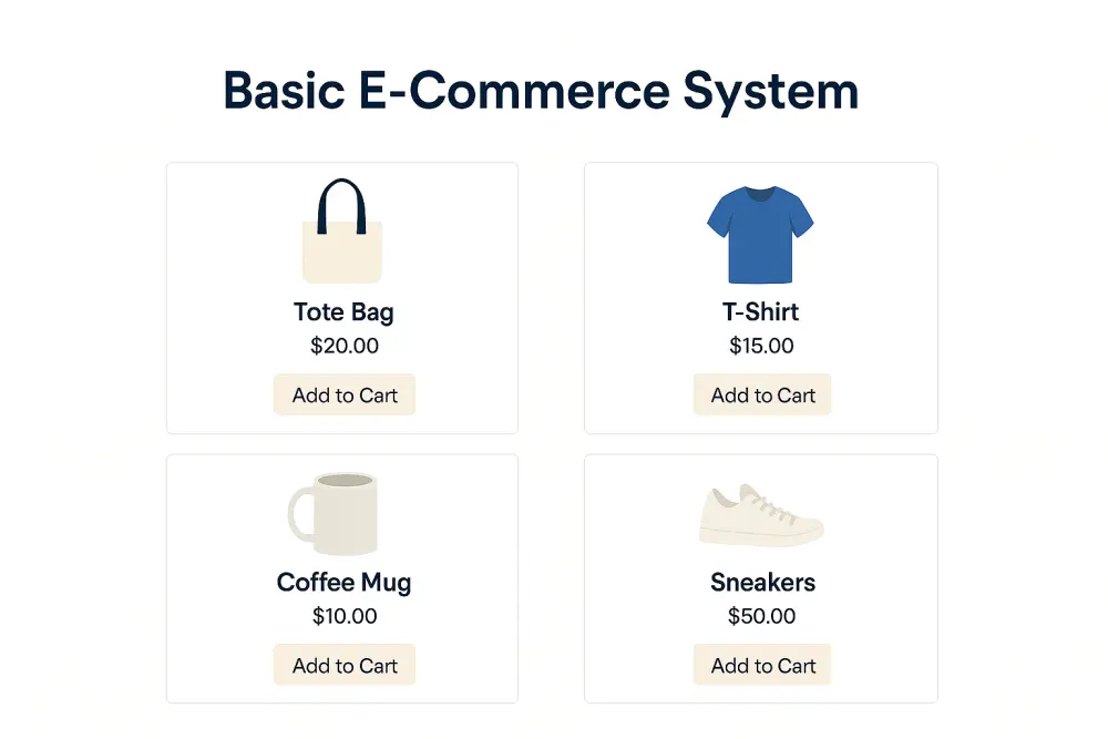 Basic E-Commerce System