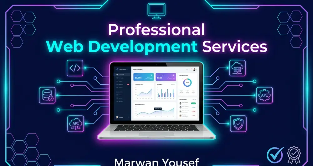 تصميم معرض أعمال (Portfolio) احترافي وتفاعلي لإبراز مهاراتك وجذب العملاء