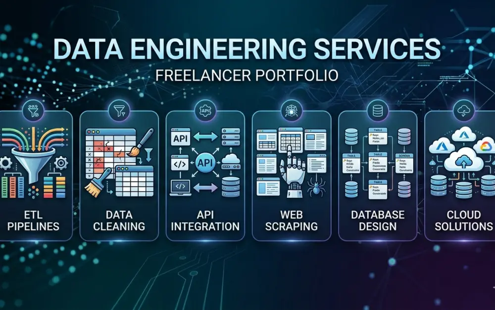 تنفيذ مهام Data Engineering وتحليل البيانات باستخدام Python و SQL