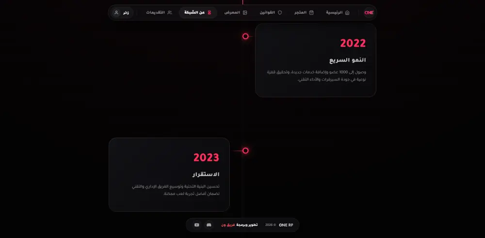 تطوير وتصميم منصة ويب متكاملة