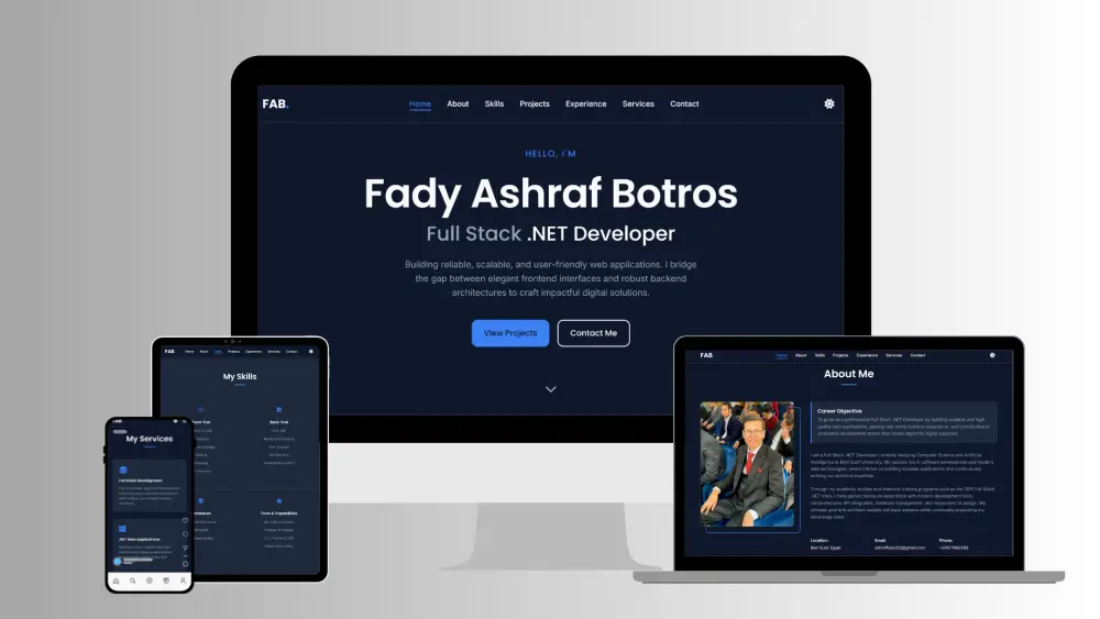 انشاء بروفايل شخصي احترافي للأفراد والشركات