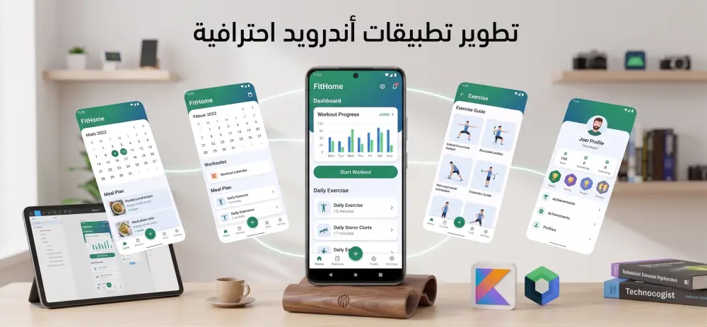 برمجة واجهات المستخدم (UI) لتطبيقات Android باستخدام Kotlin