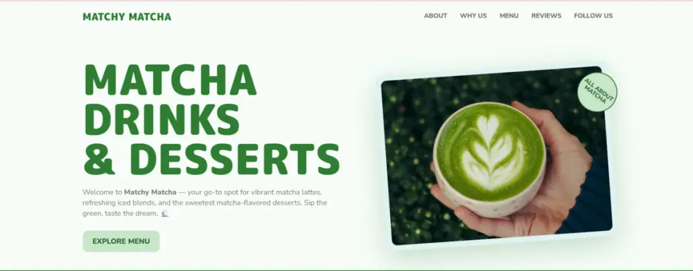 تصميم وتطوير موقع احترافي للمطاعم والكافيهات (Responsive وسريع)