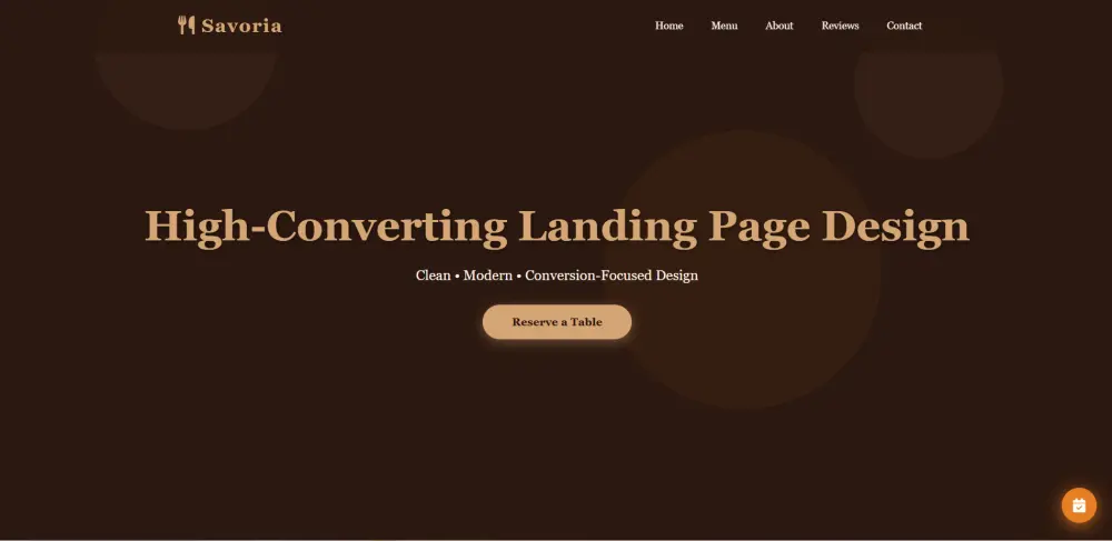 تصميم وبرمجة Landing Page احترافية متجاوبة مع جميع الأجهزة