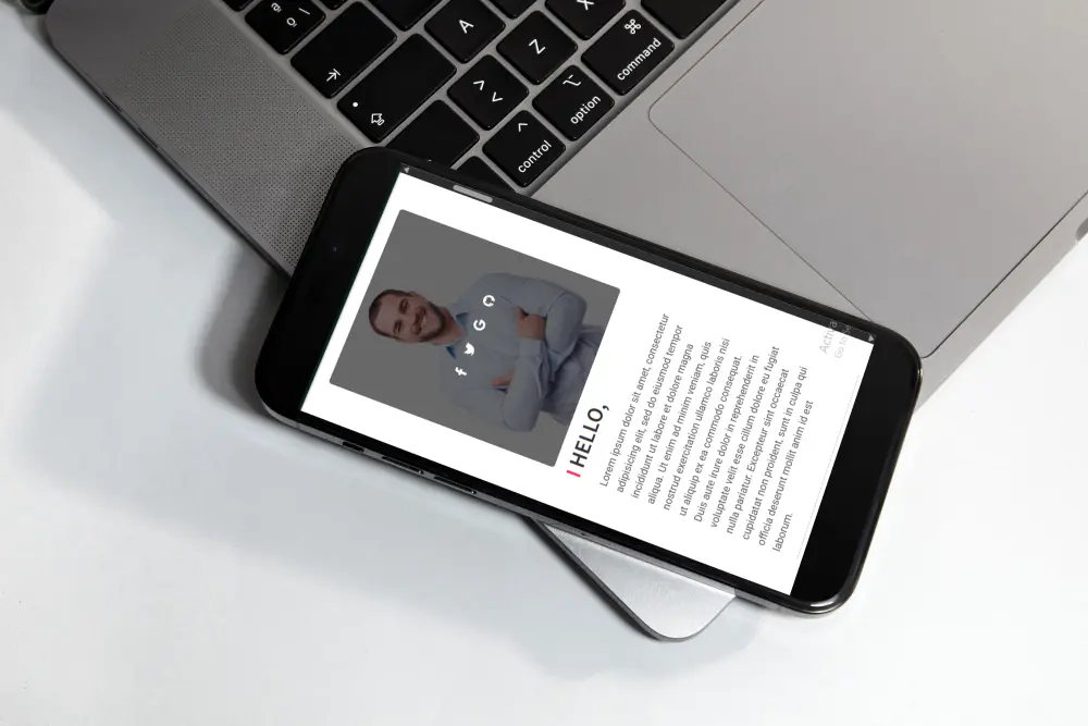 برمجة صفحة هبوط (Landing Page) واحدة متجاوبة تحتوي على 7 أقسام احترافية.