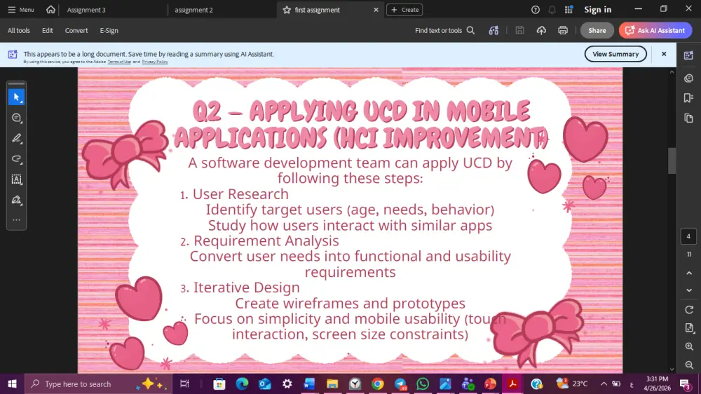 تصميم و كتابة power point