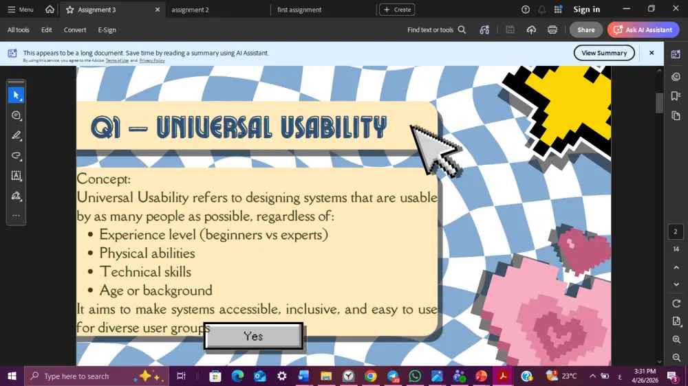 تصميم و كتابة power point