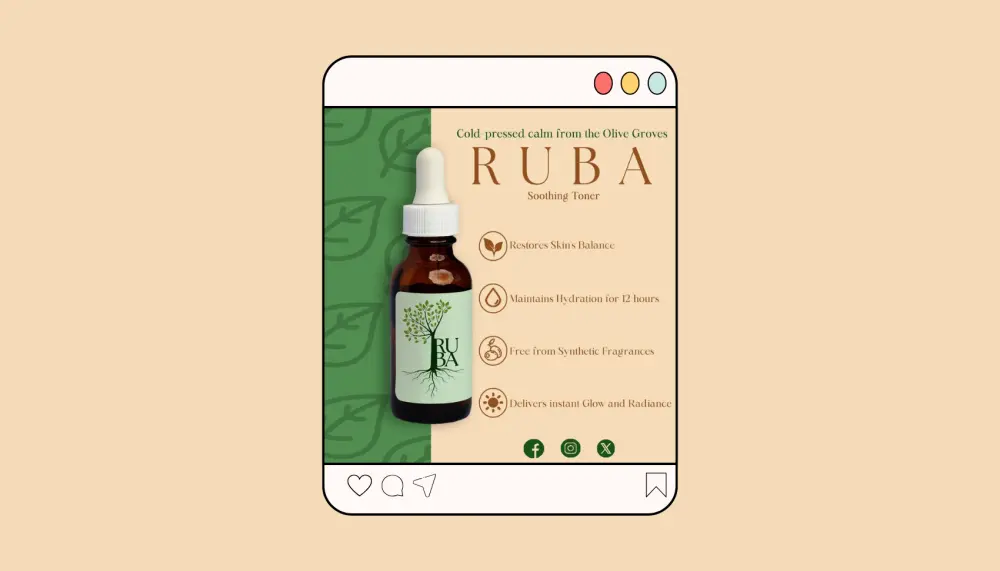 تصميم منشورات لمنصات التواصل الاجتماعي