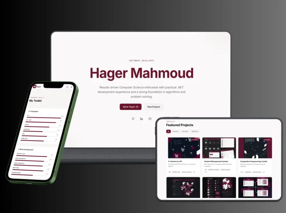 انشاء Landing page تعكس هويتك باستخدامJavaScript&HTML,CSS