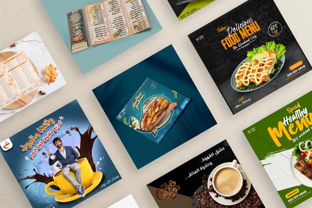 تصميم  بوستات سوشيال ميديا احترافية تزيدمن  التفاعل والمبيعات