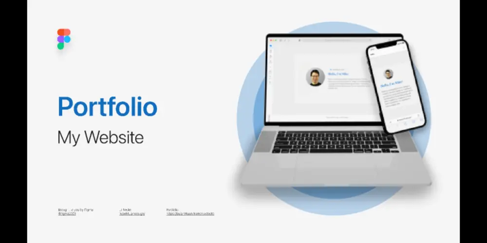 تصميم بورتفوليو احترافى