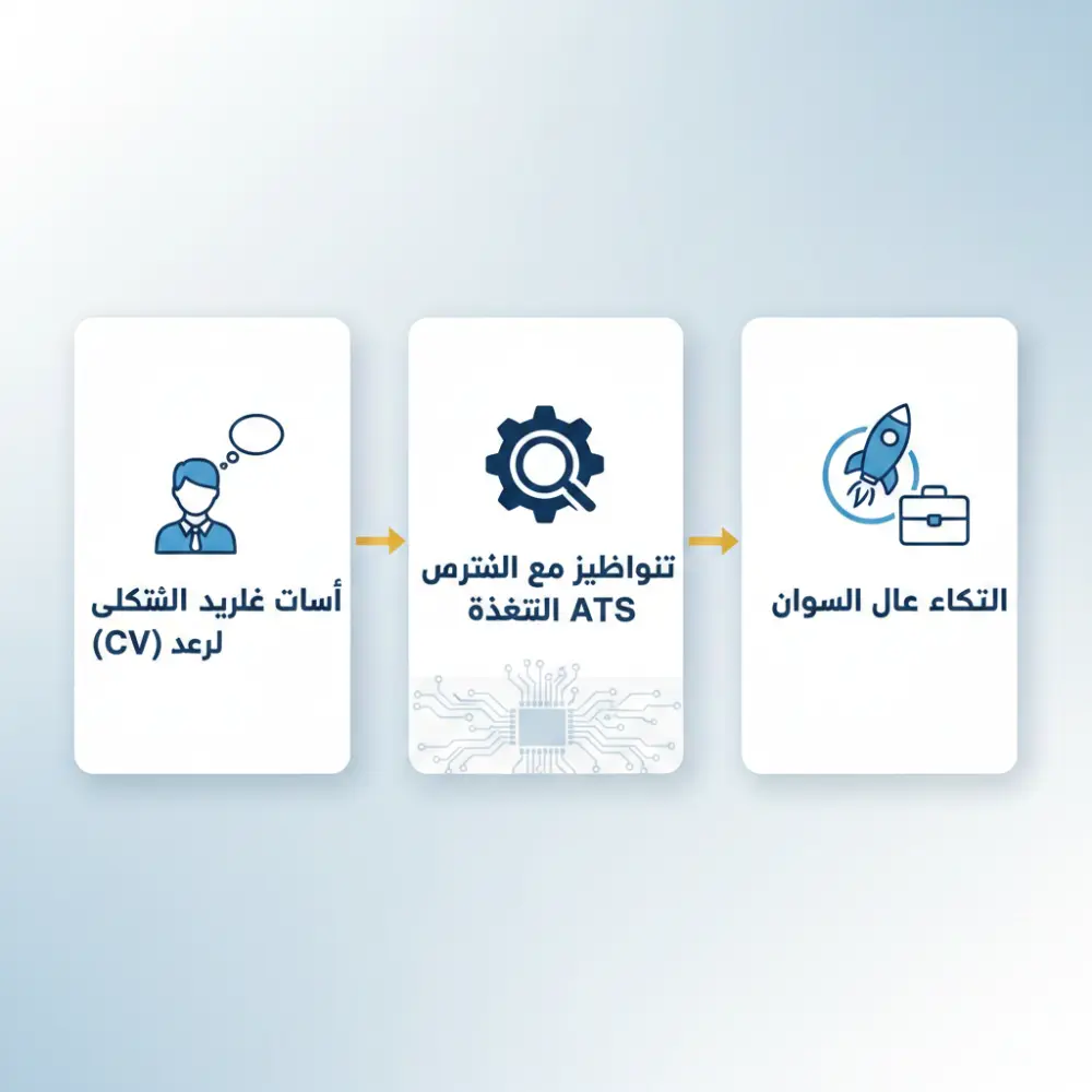 إنشاء وتصميم سيرة ذاتية (CV) احترافية متوافقة مع أنظمة التوظيف ATS