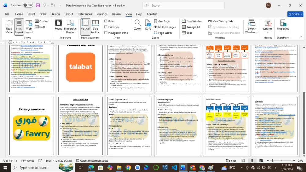 المساعدة في كتابة الملخصات وإعداد الأبحاث في مختلف المجالات