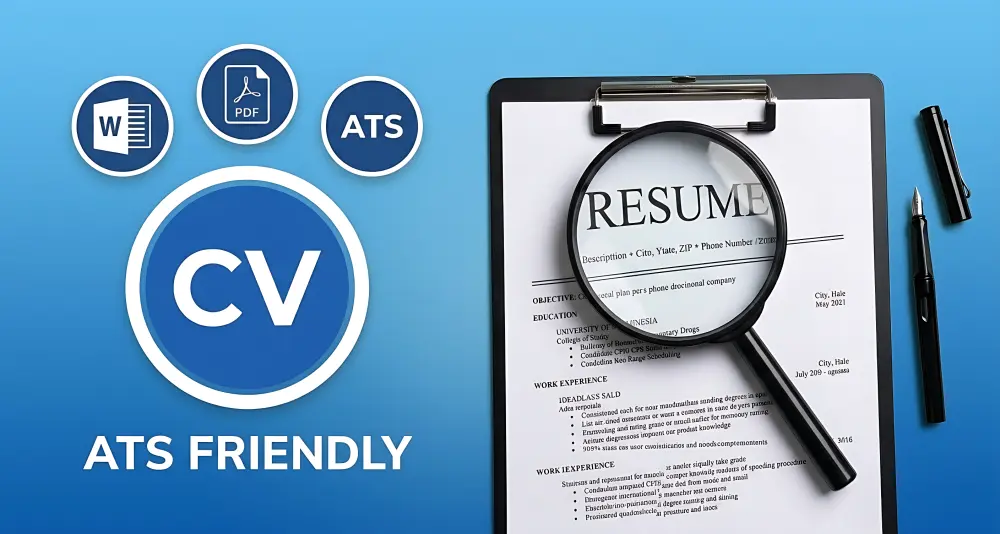 سيرة ذاتية (CV/ Resume) احترافية ومتوافقة مع معايير ATS