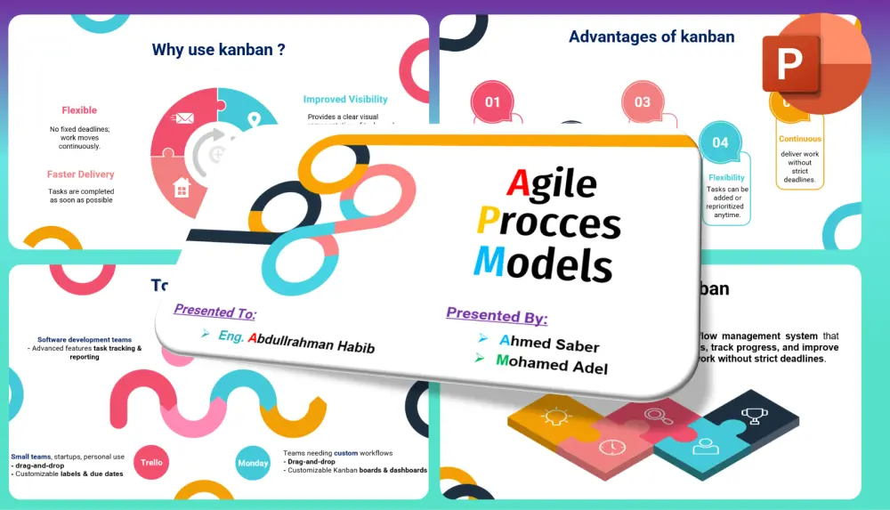 تصميم عرض تقديمي باوربوينت PowerPoint احترافي بتصميم عصري