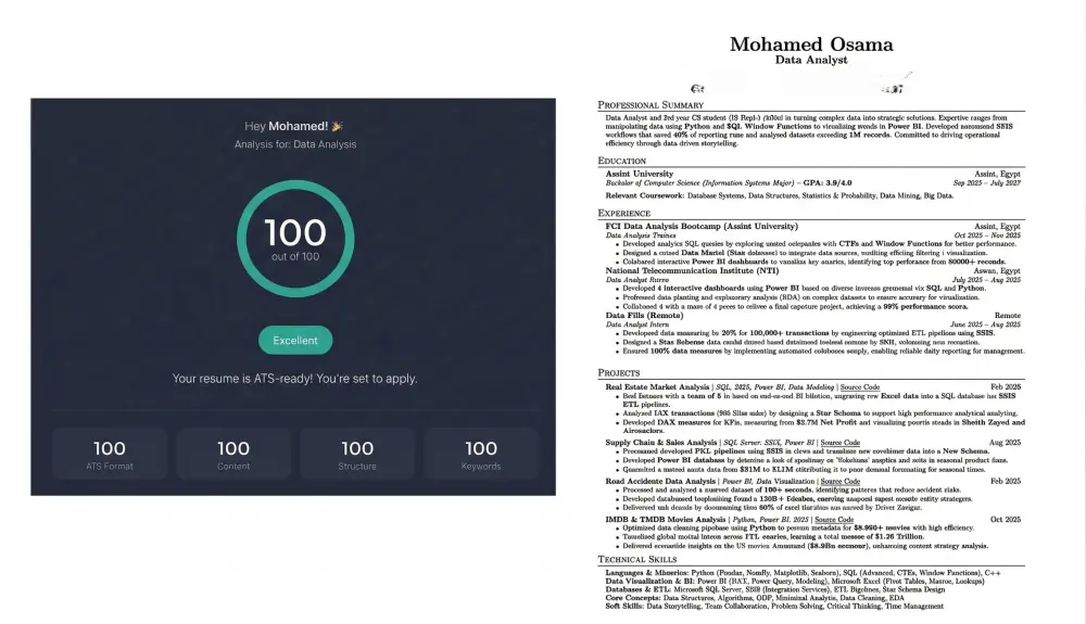 كتابة سيرة ذاتية (CV) ذكية تتخطى فلاتر التوظيف (ATS)