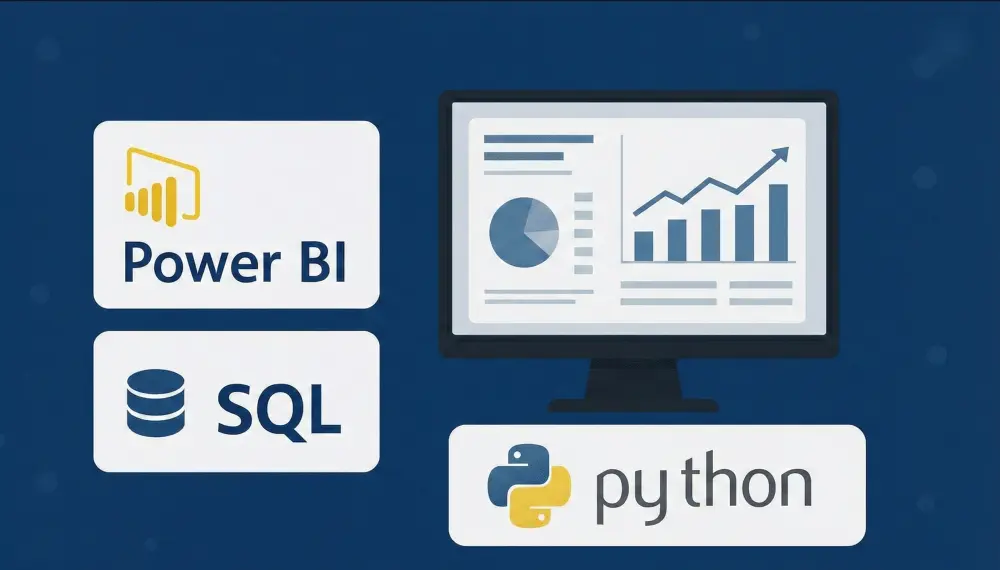 تحليل البيانات وصنع تقارير ولوحات معلومات تفاعلية