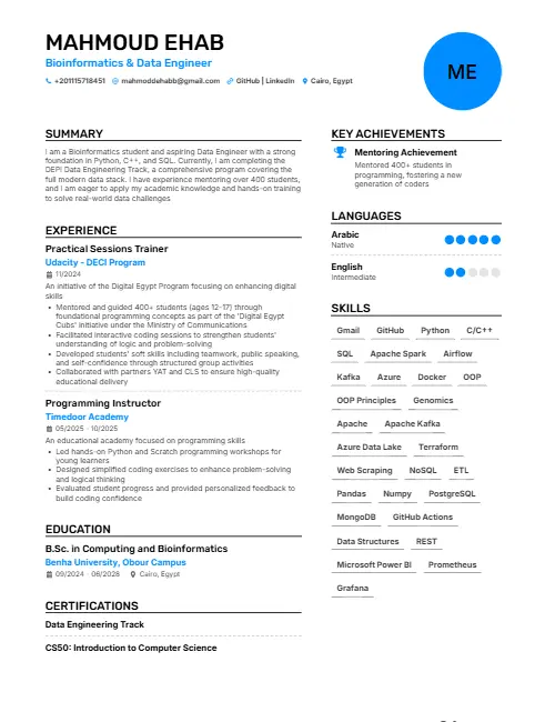 كتابة وتصميم سيرة ذاتية CV احترافية بنظام الـ ATS