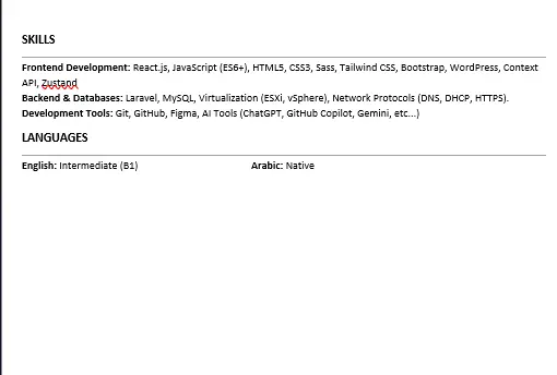 كتابة وتصميم سيرة ذاتية CV احترافية بنظام الـ ATS