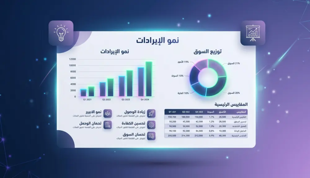 تصميم برزينتاشن بشكل احترافي
