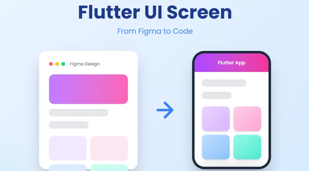 سوف أقوم بإنشاء شاشة Flutter واحدة من تصميم Figma أو صورة مقابل 5 دولار