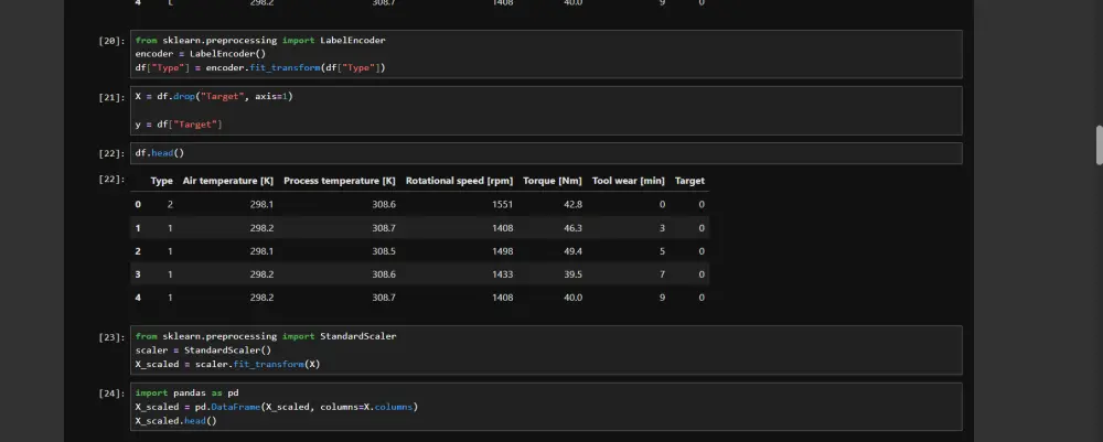 سأبني لك نموذج Machine Learning بسيط للتوقع أو التصنيف