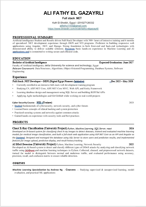 تصميم سيرة ذاتية احترافية CV حديثة وجاهزة للتقديم على الوظائف