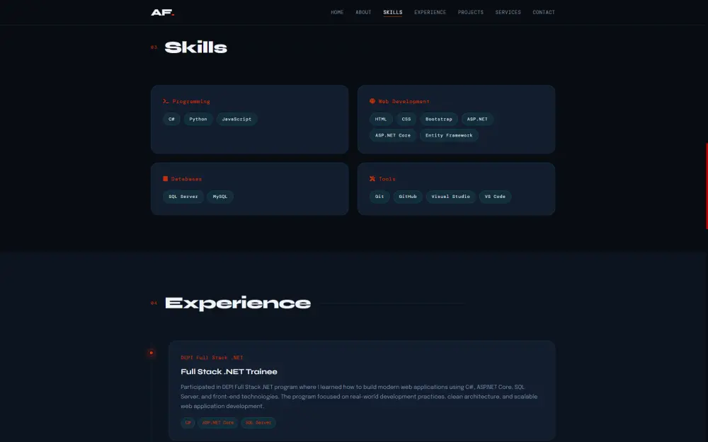 إنشاء Portfolio شخصي لعرض مشاريعك بشكل احترافي