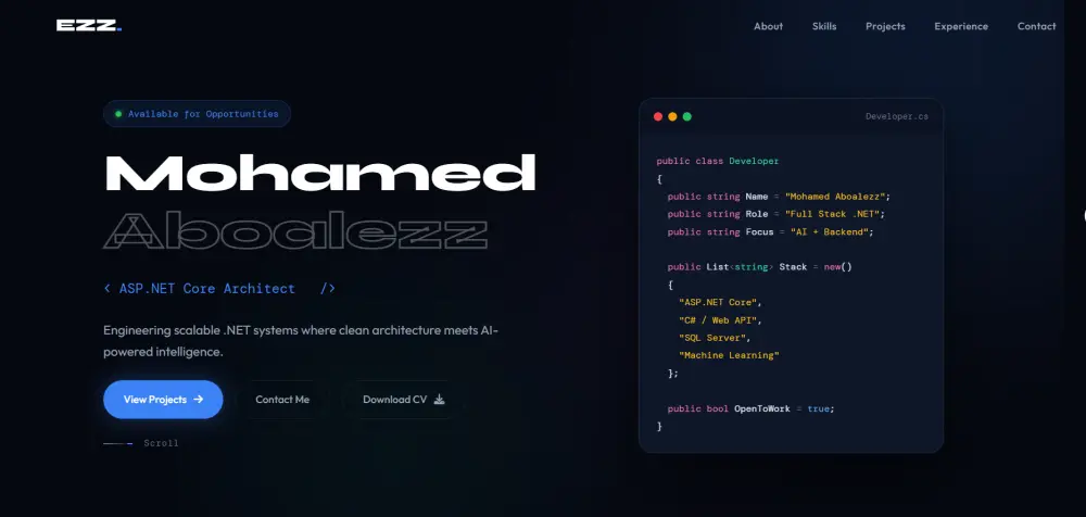 إنشاء موقع Portfolio احترافي لعرض أعمالك