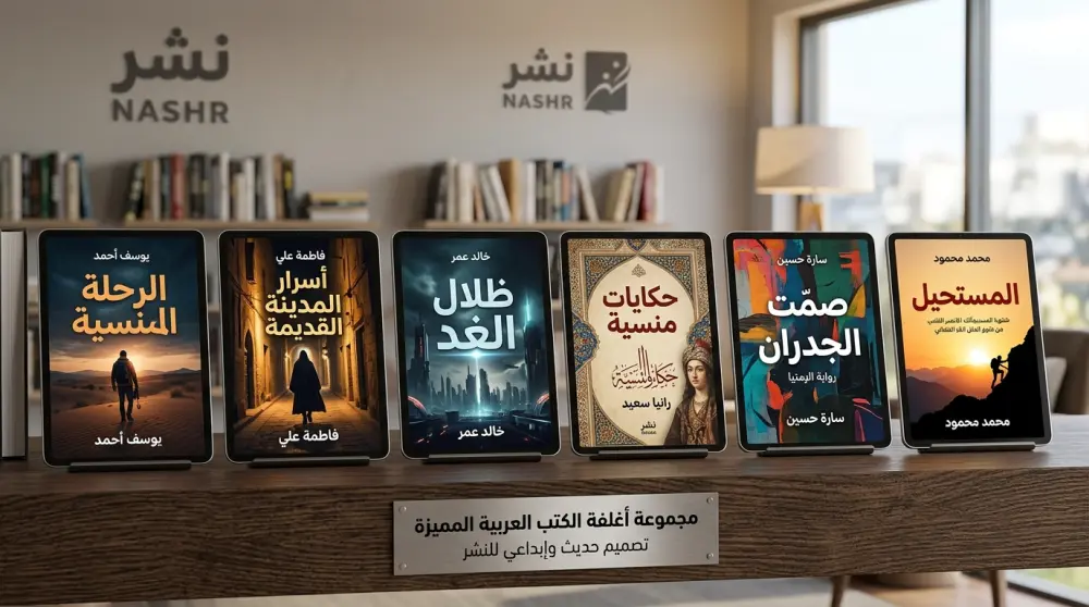 سأصمم لك غلاف كتاب أو رواية احترافي يجذب الانتباه
