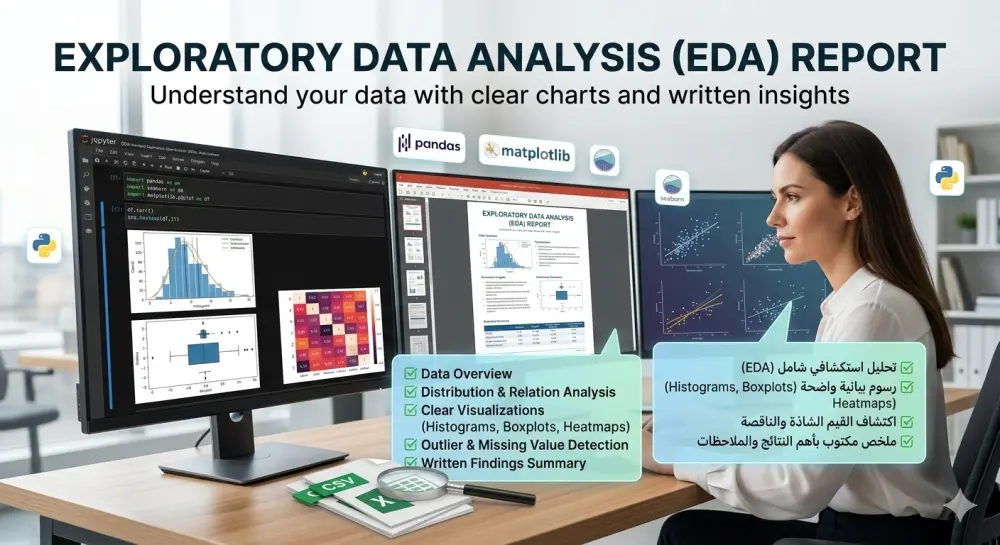 تقرير تحليل البيانات الاستكشافية (EDA)