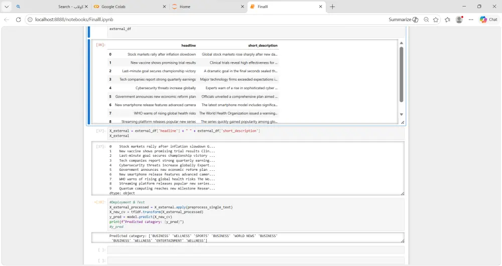 سأقوم بتطوير نموذج ذكاء اصطناعي أو تعلم آلي باستخدام Python