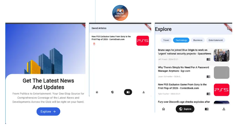انشاء و تطوير و تعديل تطبيق Android & ios باستخدام Flutter