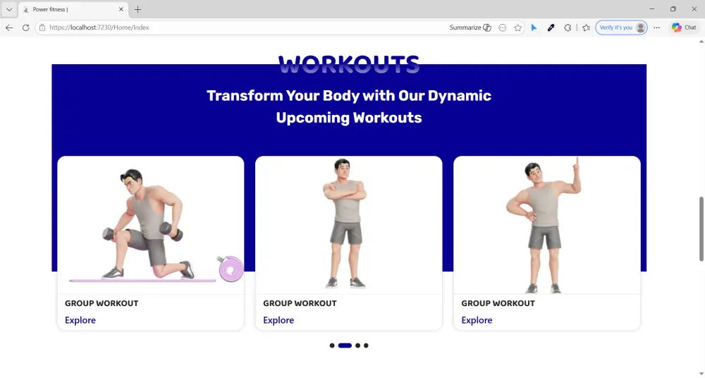 نظام إدارة صالة رياضية (Gym Management System) باستخدام ASP