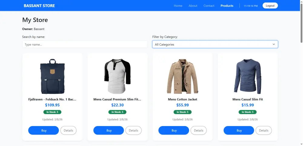 Angular E-Commerce Shop App | متجر إلكتروني باستخدام Angular